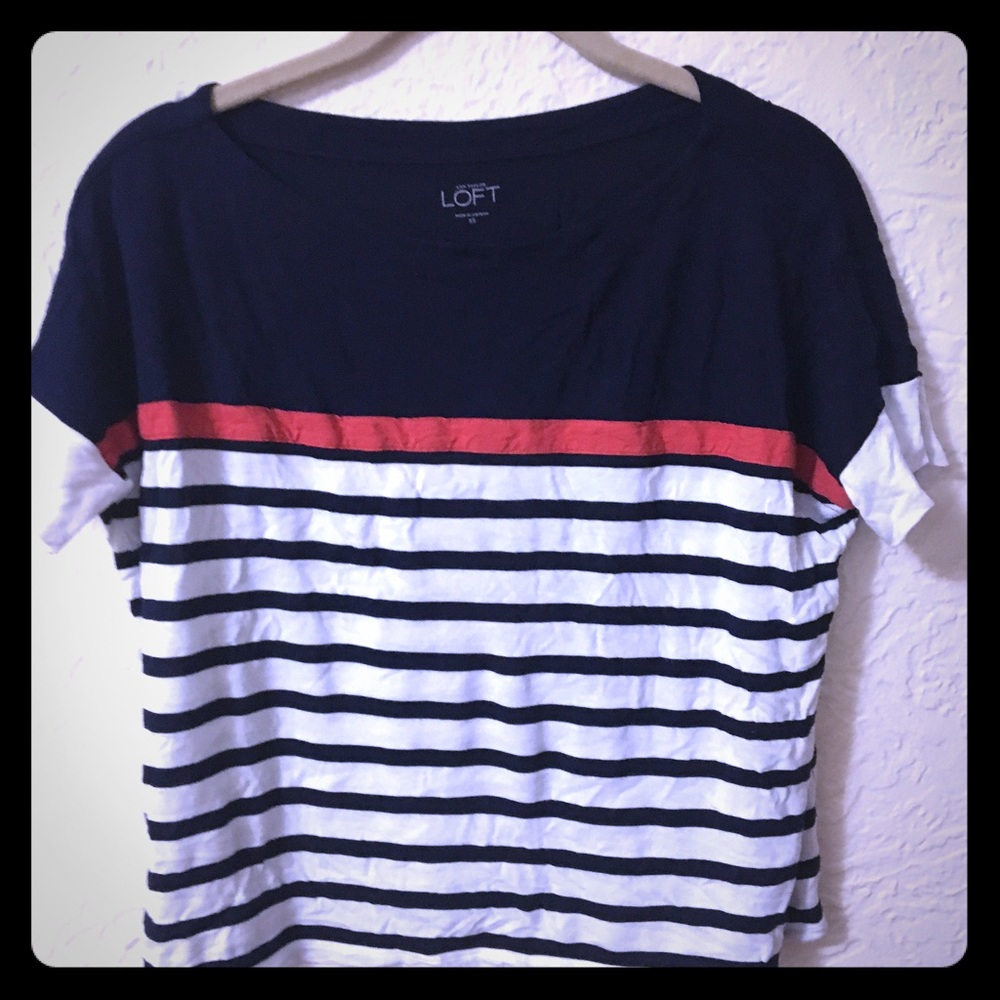 Soft stripped T